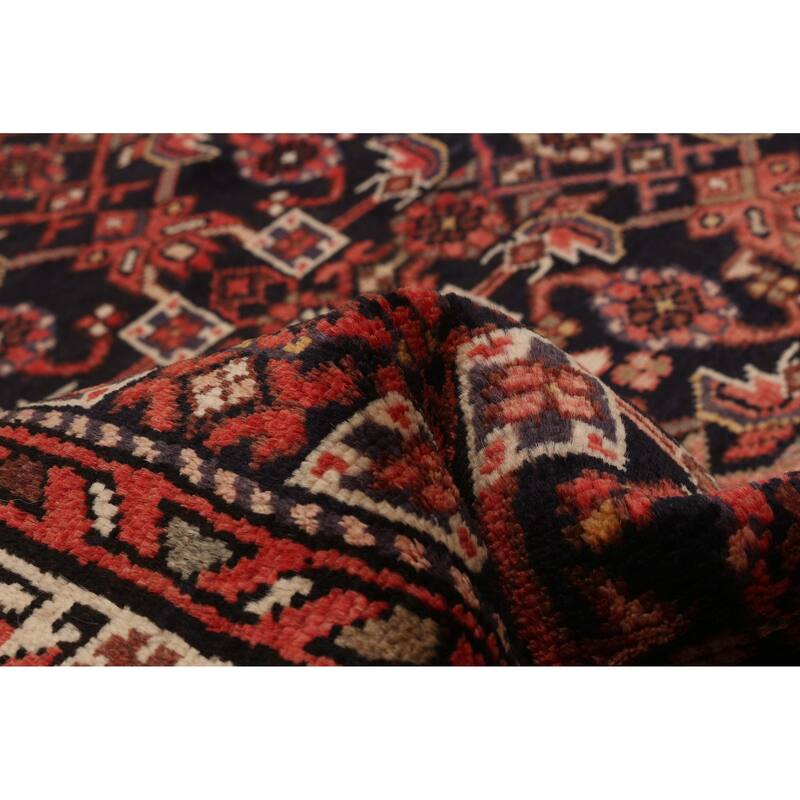 ECARPETGALLERY Hand-knotted Andelz Navy Wool Rug - 2'11 x 10'5