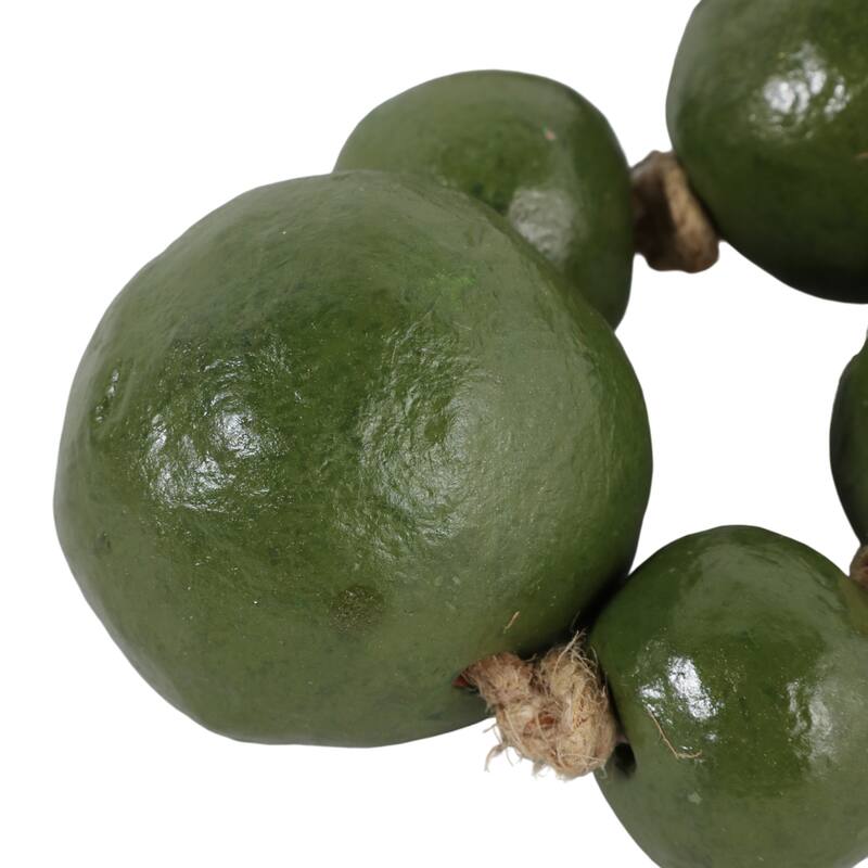 Terracotta Decorative Beads Modern Handmade Sculptural Home Decor - 60" x 2.5" x 2.5"