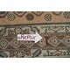 preview thumbnail 12 of 18, Vintage Traditional Tabriz Persian Runner Rug Hand-knotted Wool - 4'9" x 12'8"