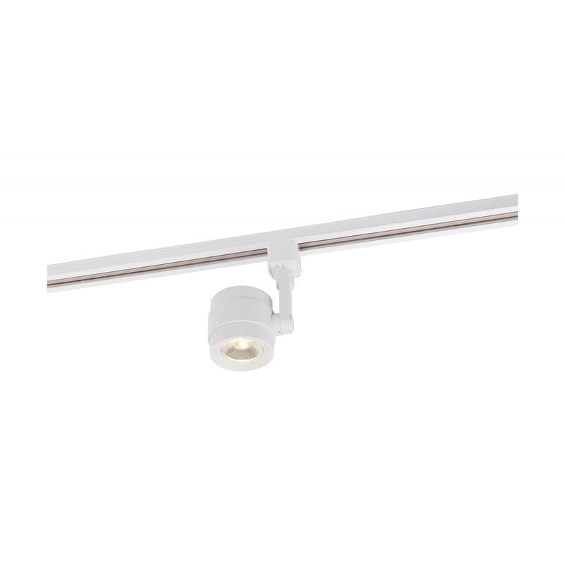 12 Watt Piston LED Track Head White 24 Degree Beam Angle