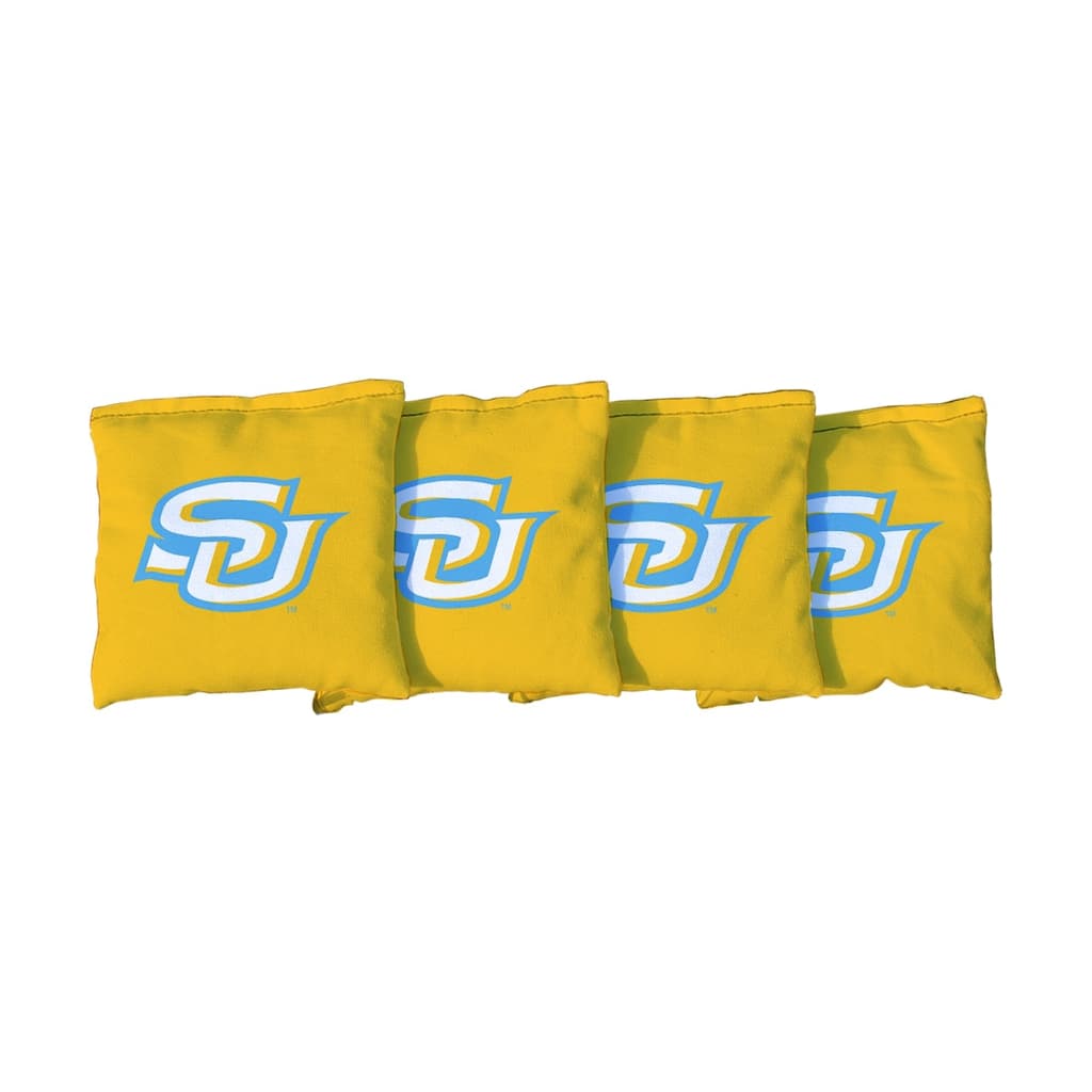 Southern Jaguars Yellow Cornhole Bags