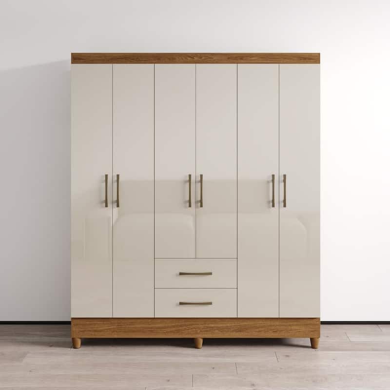 Panama Wardrobe - Freijo/Off White
