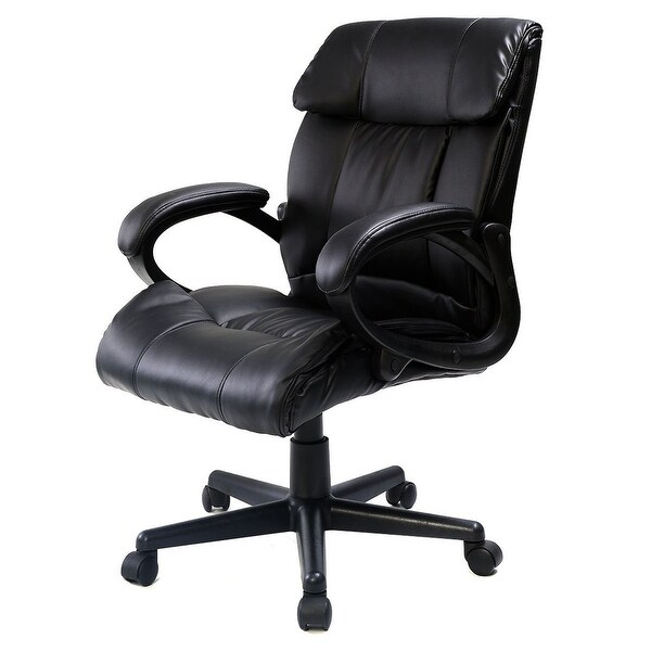 Shop Giantex Pu Leather Ergonomic High Back Executive ...