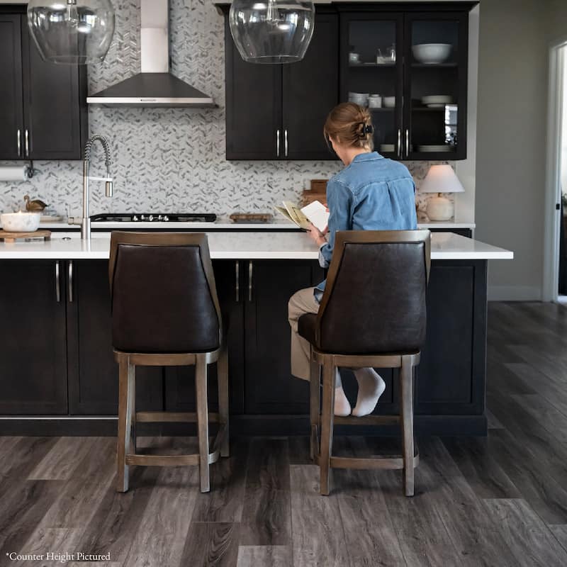 Maven Lane Vienna Swivel Kitchen Stool