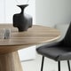 preview thumbnail 10 of 24, Fynix Modern 47" Solid Ash Wood Veneer Round Top Dining Table for Dining area, Kitchen, or Office Spaces