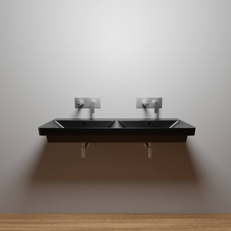 WS Bath Collections Luxury 120.00 Luxury 47" Rectangular Ceramic Drop