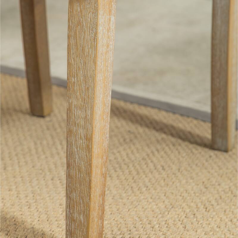 Solid Wood Tufted Parsons Dining Chair for Dining Room, Set of 2