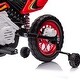preview thumbnail 10 of 34, Kids 12V Ride-On Dirt Bike with Dual Drive, Throttle Control, Training Wheels, and Suspension, for Outdoor Adventure, Ages 3-8