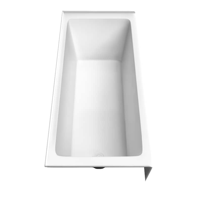 Grayley 66-Inch x 30-Inch Alcove Bathtub in White with Options