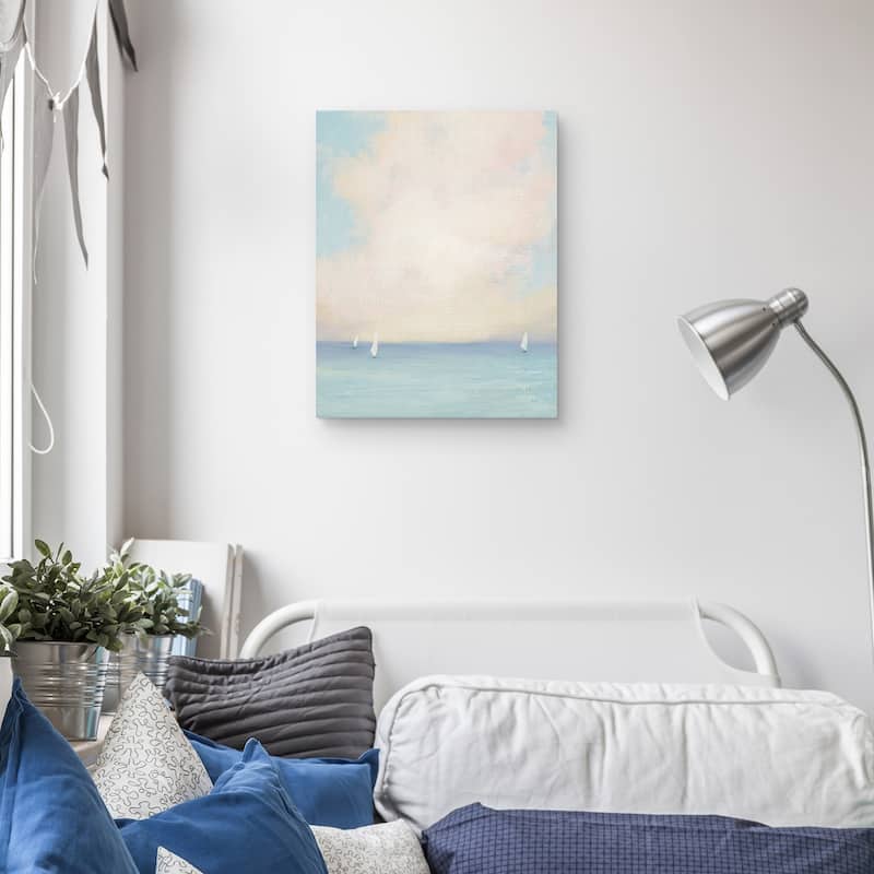 Morning Sail by Julia Puriton Canvas Art Print