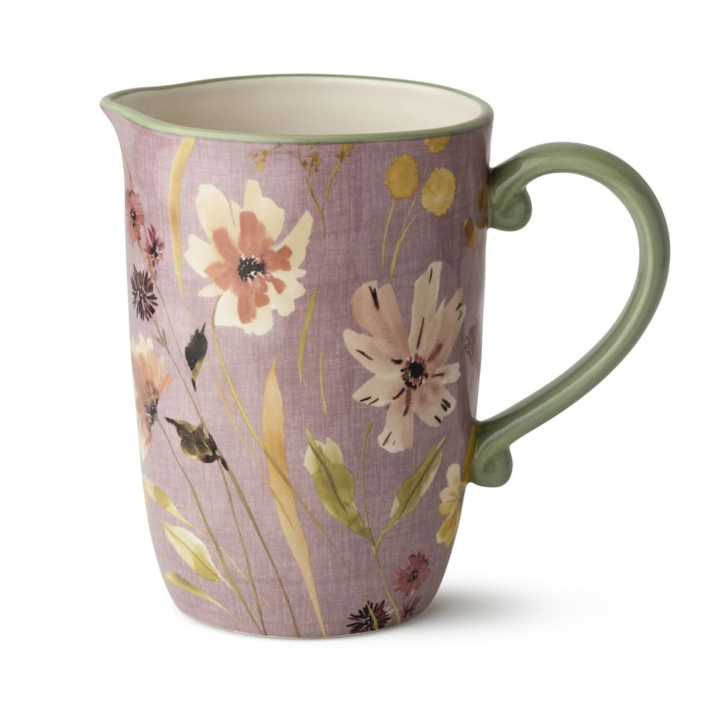 Certified International Wildflowers 104 oz. Pitcher - 9.25"L x 6.00"W x 8.75"H