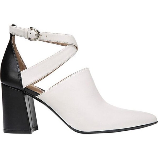Holland Ankle Strap Heel White 