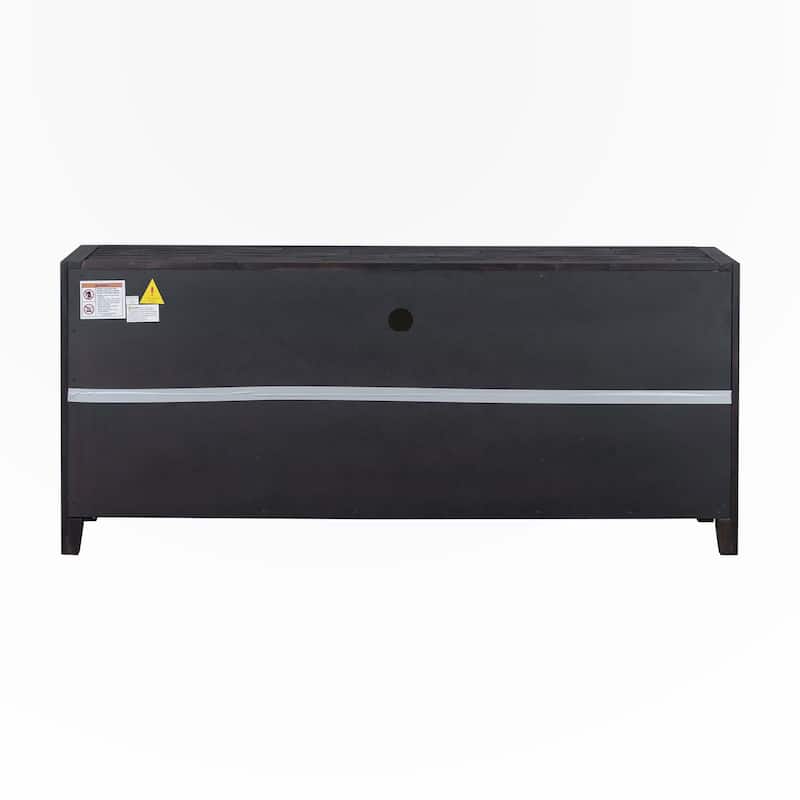 Retro Distressed Wooden TV Stand for TVs up to 65 Inches