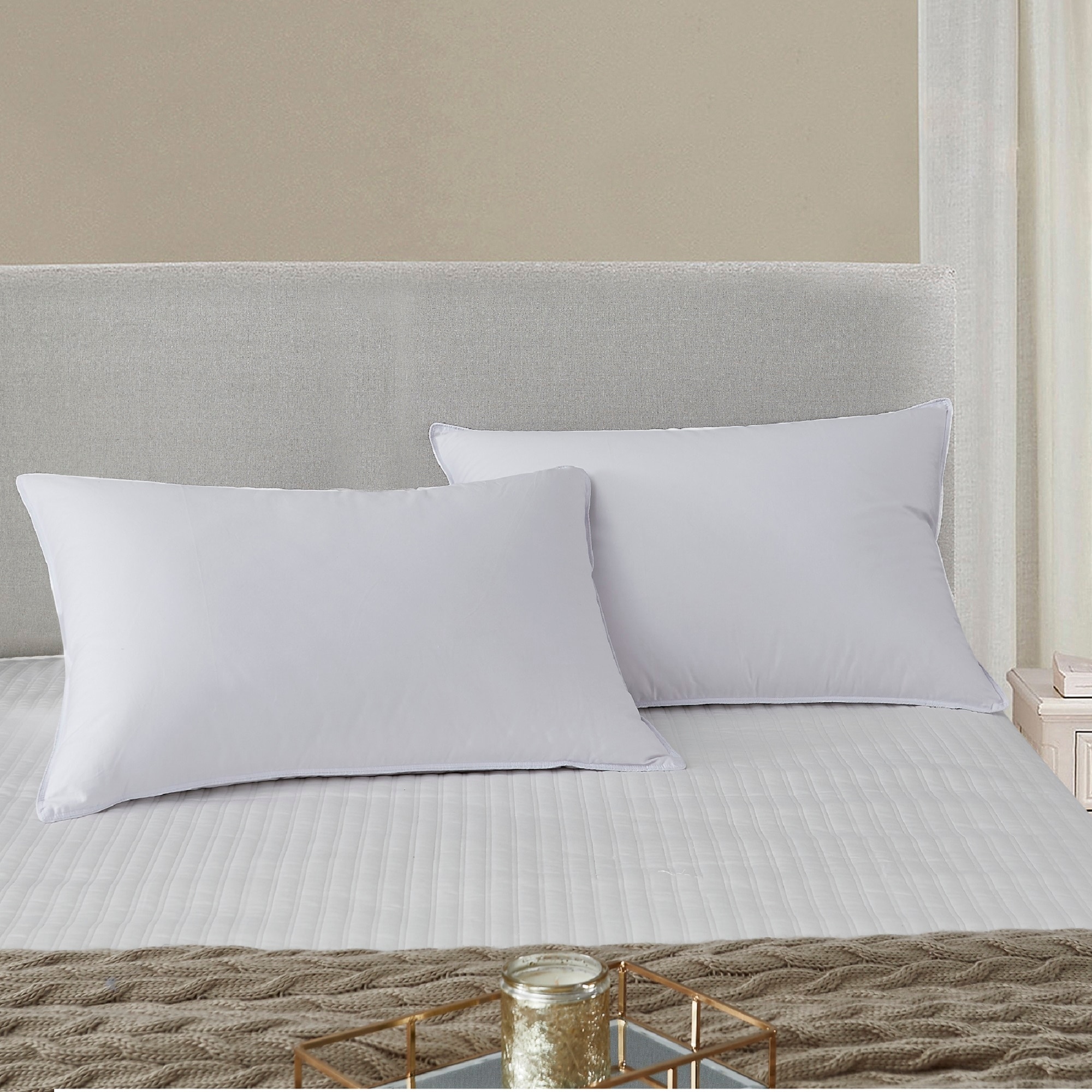 Scott Living Tencel Down Alternative Pillow Set Of 2 White On Sale Overstock 31312993