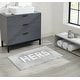 preview thumbnail 52 of 59, Jean Pierre Novelty Cotton Bath Rug - 21"x34" - "His" & "Hers"