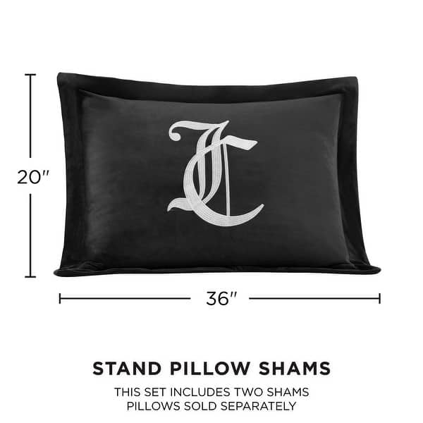 dimension image slide 4 of 9, Juicy Couture Gothic Comforter Sets