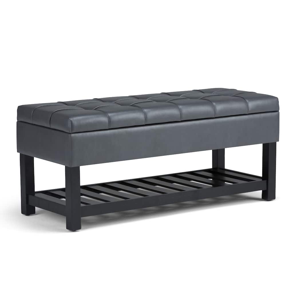 Modern Storage Ottoman Bench for Living Room