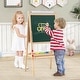 preview thumbnail 4 of 8, Costway 3-in-1 Art Easel for Kids with Magnetic Chalkboard & - See Details
