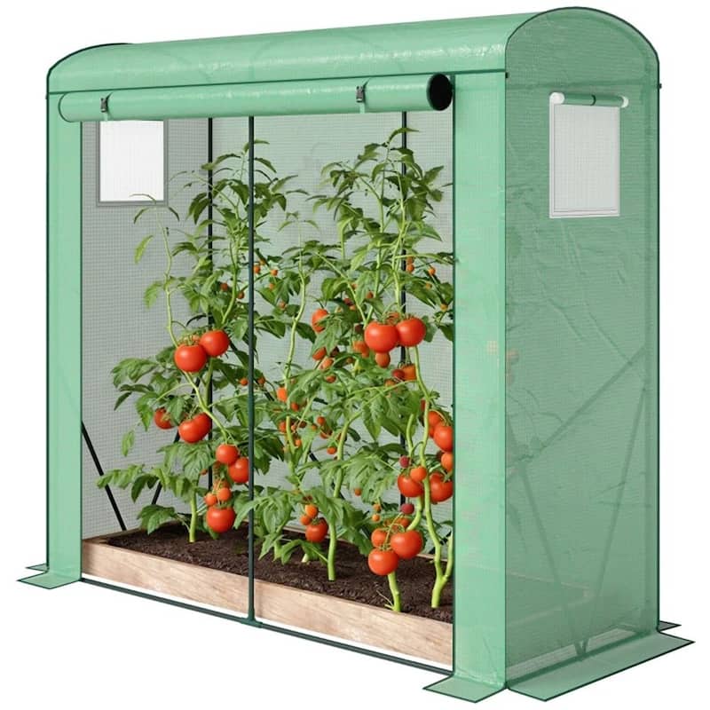 Mini Greenhouse, Portable Greenhouse, Planting Rack, Plant Rack, Green