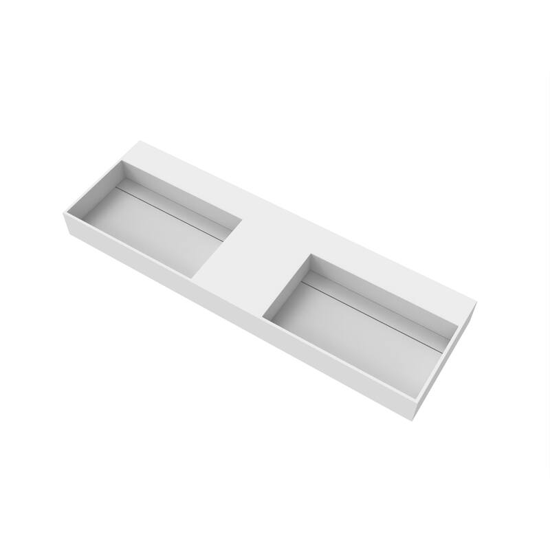 Juniper Stone Solid Surface Wall-mounted Vessel Sink