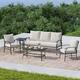 Option Beige Sofa Set