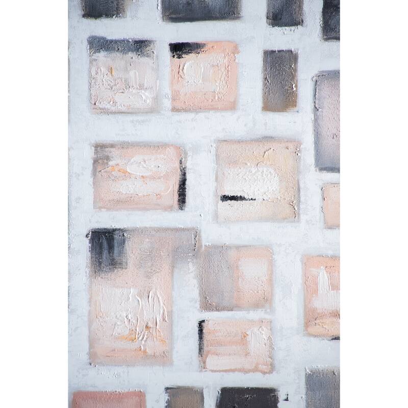 39.4x39.4" Cornerstone Framed Hand-painted Wall Art