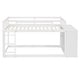 preview thumbnail 18 of 50, Twin over Twin Bunk Bed with 4 Drawers and 3 Shelves
