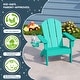 preview thumbnail 68 of 73, Laguna Kids Outdoor Poly Adirondack Chair with Cup Holder (Set of 2)