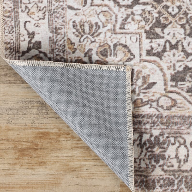 Superior Elodie Bohemian Geometric Floral Medallion Indoor Area Rug