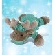 preview thumbnail 5 of 4, DolliBu Lying Cute Moose Doctor Plush with Cute Scrub Uniform and Cap - 8 inches