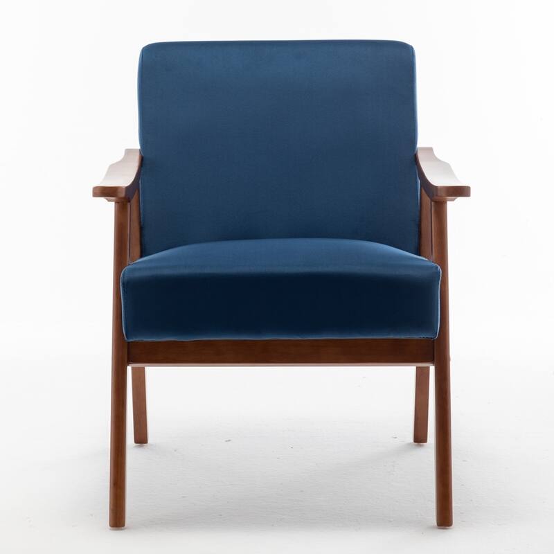 Living Room Solid Wood Accent Chair Wingback Chair