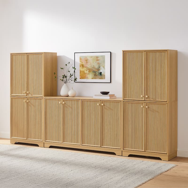 Crosley Naomi 3-Piece Entertainment Center