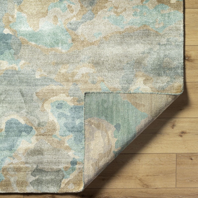 Hand-Knotted Virgil Abstract Indoor Area Rug