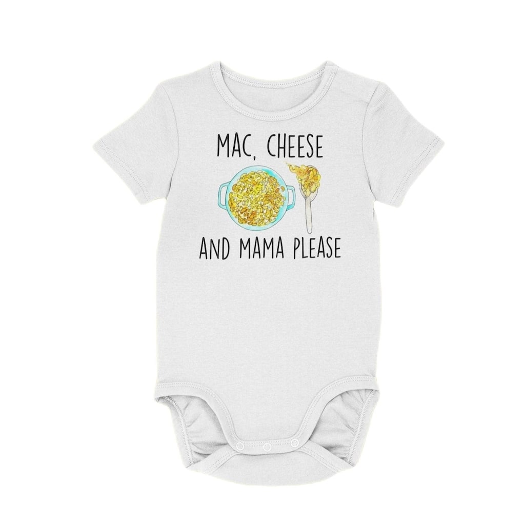 Italian Macaroni - Baby Boy Girl Clothes Infant Bodysuit Funny Cute Newborn