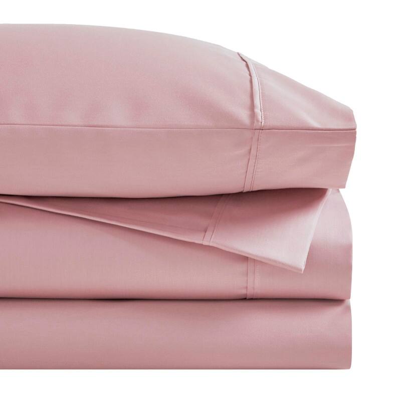 Superior Cotton Blend Solid 1500 Thread Count Deep Pocket Bed Sheet Set