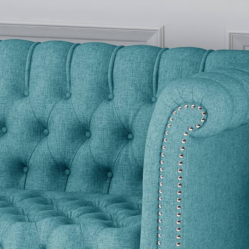 Barneyville Traditional Chesterfield Sofa by Christopher Knight Home