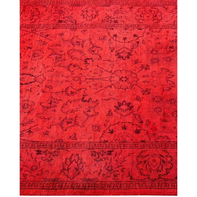 Fine Vibrance, One-of-a-Kind Hand-Knotted Runner Rug - Pink, 2' 8" x 12' 0" - 2' 8" x 12' 0"