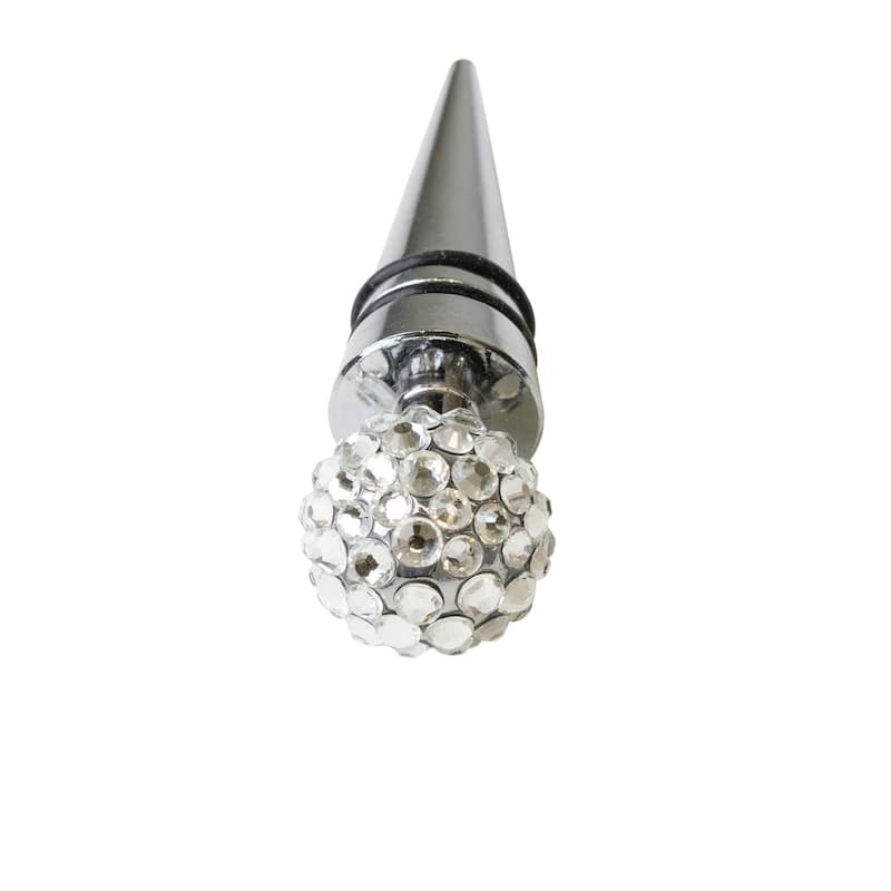 Sparkles Home Rhinestone Wine Stopper - N/A