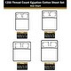 preview thumbnail 88 of 103, ﻿Superior 1200 Thread Count Egyptian Cotton Solid Bed Sheet Set