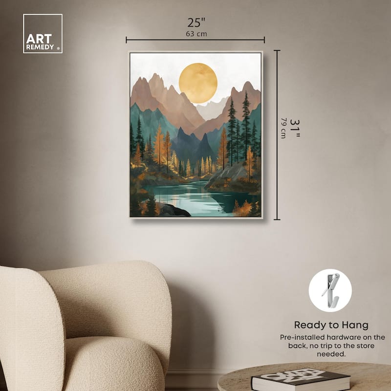 Secrets of the Lake II Canvas by Art Remedy