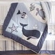 preview thumbnail 3 of 3, Boho Bay 5pc Set Bedding (Quilt, DR, 2 FS, Decal) - Levtex Baby
