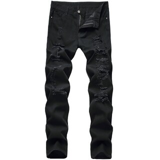 men's skinny ripped jeans