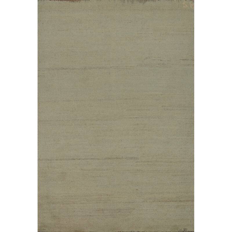 Modern Gabbeh Oriental Accent Rug Handmade Wool Carpet - 2'8"x 3'11"