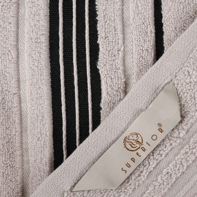 Superior Sadie Zero Twist Cotton Solid Hand Towel, Set of 6