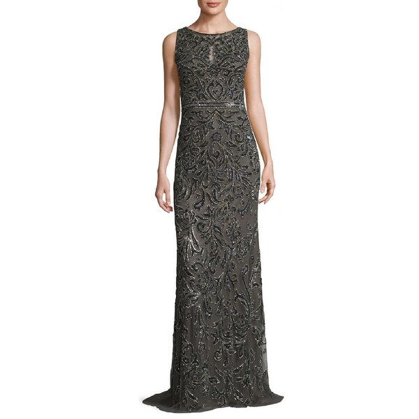 pewter evening gowns
