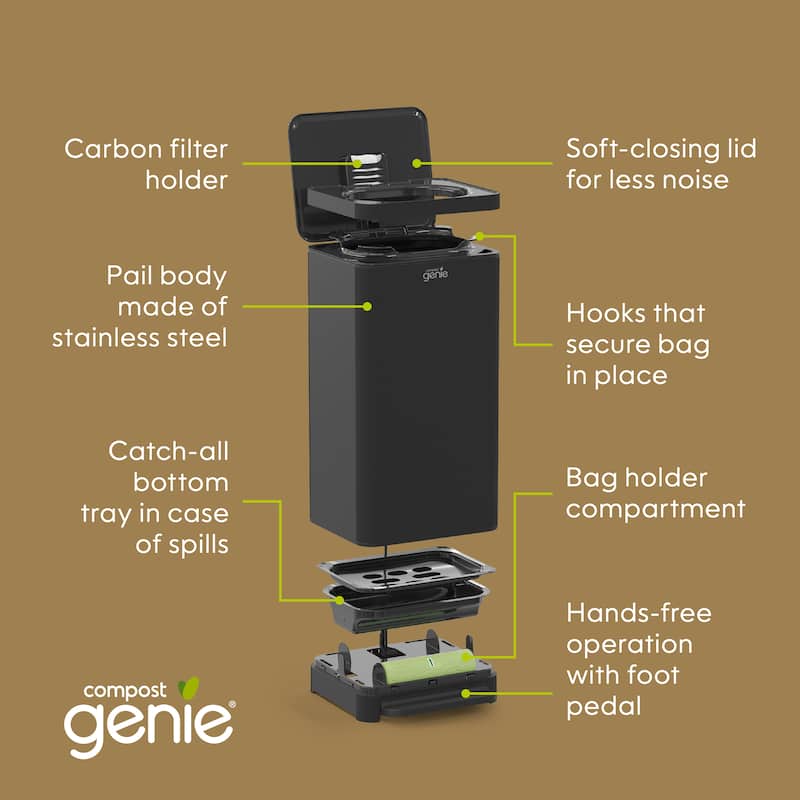 Compost Genie Bin W/8 bags