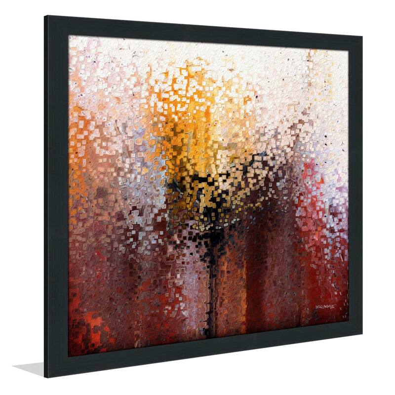 "Nahum 1 7 A Stronghold" by Mark Lawrence Print on Acrylic