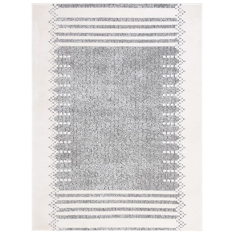 SAFAVIEH Melody Earlene Scandinavian Rug - 5'3" x 7'6" - Ivory/Black