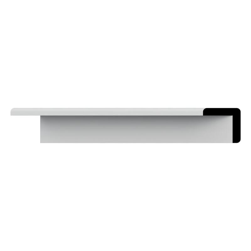 WM205 1-1/8-in D x 1-1/8-in W x 96-in L Americraft Solid Hardwood Stain Grade Corner Guard Moulding - Primed Fingerjoint Pine