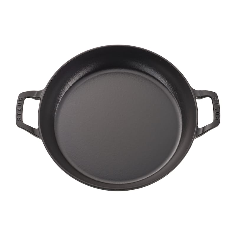 STAUB Cast Iron 3.5-qt Braiser with Glass Lid
